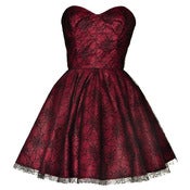Image of Spider Lace Mini Party Dress