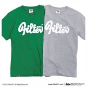 Image of Filter017 ORIGINAL LOGO TEE - Green & Grey