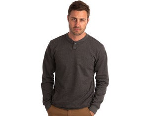 Image of FTX HENLEY - HEATHER GREY