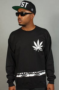 Image of Bud Leaf Rugby Crew Black
