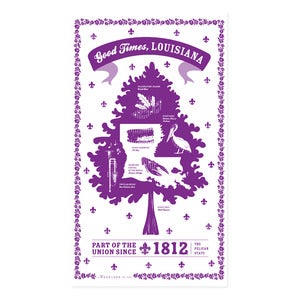 Image of Louisiana State Towel