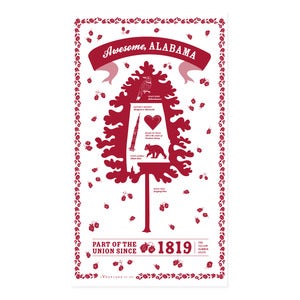 Image of Alabama State Towel