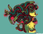 Image of Medusa 18x24 POSTER