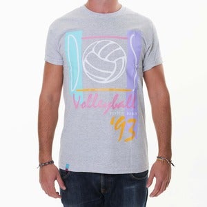 Image of Dos Volleyball '93 | Grey T-Shirt