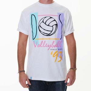 Image of Dos Volleyball '93 | White T-Shirt