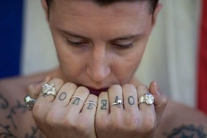 Image of History Wolf Ring Mens