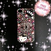 Image of hello kitty and chanel inspired iphone 4 & 4s case