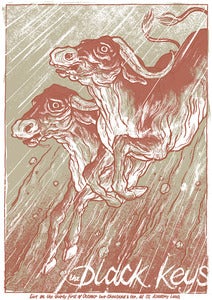 Image of The Black Keys Poster- O2 Leeds