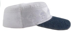 Image of Aladdin All Star Cap - White & Denim