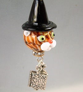 Image of Witch Hat Cat Pendant