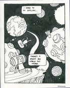Image of "Katamari Vacation" original ink
