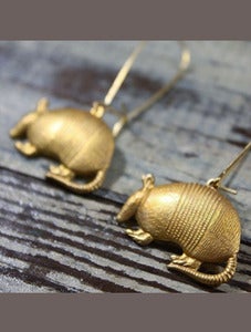 Image of Armadillo Earrings