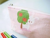 Image of Pencil case - hide and seek rabbit
