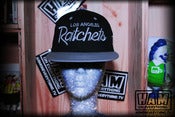 Image of LA RATCHETS SNAPBACK (black/grey)