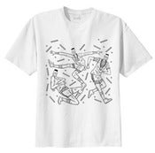 Image of **SOLD OUT** Marble Summer Tee Shirt (White)