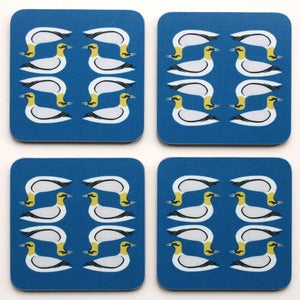 Image of Gannet Coasters - Pack of Four