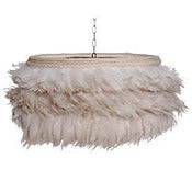 Image of White Feather Lamp