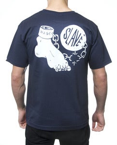 Image of WAGE SLAVE. Navy