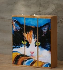 Image of Shelter Sweetie Tealight Tripych