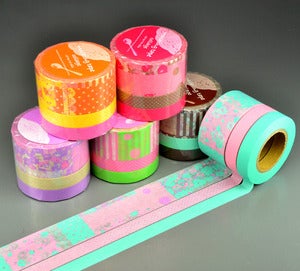 Image of Bright Collage Washi Tape