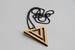Image of The framed triangle pendant 