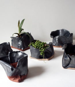 Image of Free-form folded planters