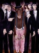 Image of Four Men and One Beast