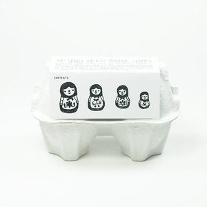 Image of Nesting Doll Stamp Set (4 Rubber Stamps)