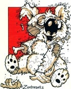 Image of Zombie Koala Print 