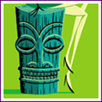 Image of Print - Woman on Tiki