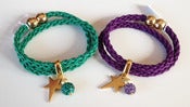 Image of PULSERA DOS VUELTAS CON ESTRELLA 