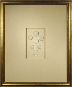 Image of Framed Intaglios - "Ansley" Design