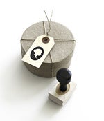 Image of JANE AUSTEN INSPIRED SILHOUETTE HAND STAMP