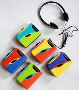 Image of Limited Edition "Mystery Trip" hand-painted Walkman w/ Cassette & digital download.