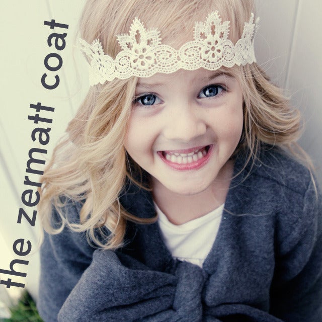 Image of the ZERMATT bow swing coat PDF pattern