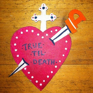 Image of Laser Cut Heart Milagros 2