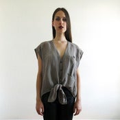 Image of SALE Eshe Blouse - Mauve Smoke