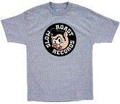 Image of Slow Roast Records Logo Tee - Gray