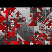 Image of the Triangle Grid, Red