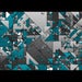Image of the Triangle Grid, Teal