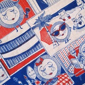 Image of Dorothy Dish and Edward Spoon Tea Towel