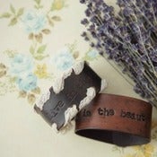 Image of Jeanne Oliver Leather Cuffs