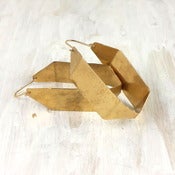 Image of bastet large geometric hoop