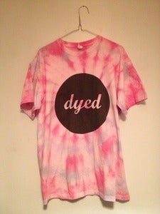 Image of Logo T-Shirt - Tie-Dye - Pink