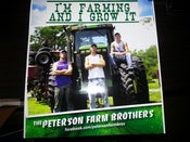 Image of Autographed Peterson Farm Bros Poster