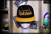 Image of LA RATCHETS SNAPBACK (gold/gold)