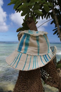 Image of beach bum hat - blue horizon