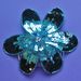 Image of Sequin Sparkler Flower Power Hair Comb (various colours) SALE