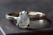 Image of Prong Set Diamond Slice RIng in 14kt Gold - as seen in ELLE magazine + Refinery 29