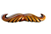 Image of Mustache - Brown Sparkle